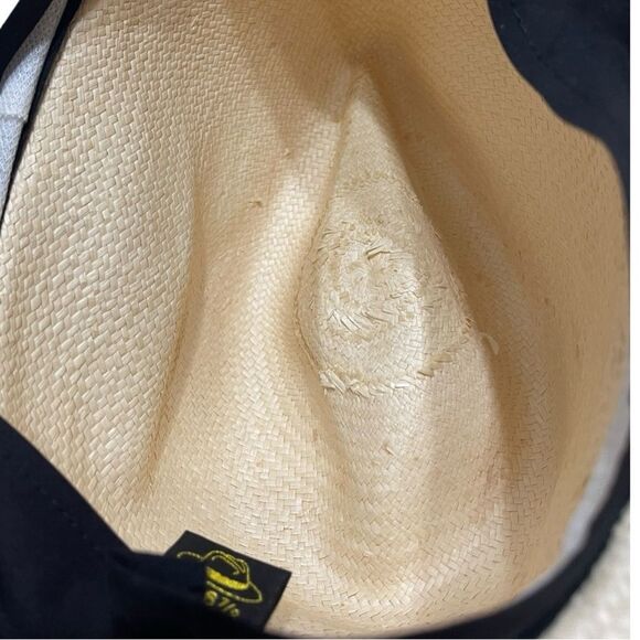 Authentic Ecuadorian 100% Toquilla Straw Panama Hat - Picture 6 of 7